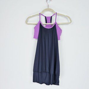 Lululemon No Limit Shelf Bra Mauve Gray Tank Top 4